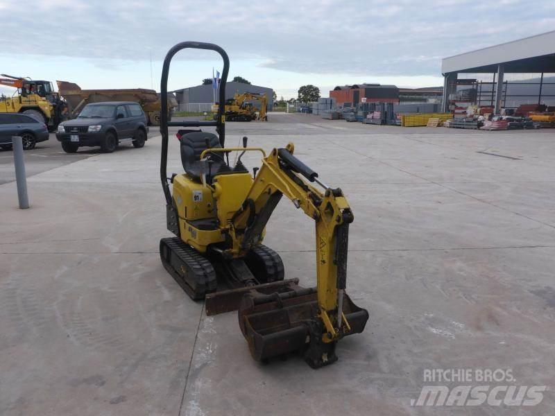 Yanmar SV08 حفارات صغيرة أقل من 7 طن (حفارات صغيرة)