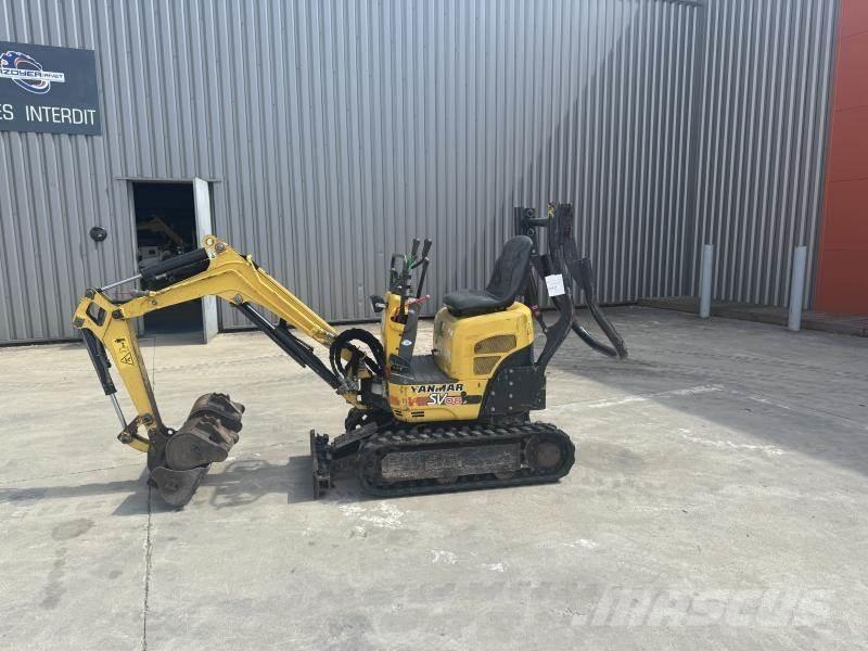 Yanmar SV08-1 حفارات صغيرة أقل من 7 طن (حفارات صغيرة)