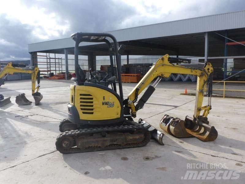 Yanmar VIO26 حفارات صغيرة أقل من 7 طن (حفارات صغيرة)