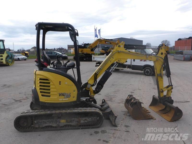 Yanmar VIO26 حفارات صغيرة أقل من 7 طن (حفارات صغيرة)