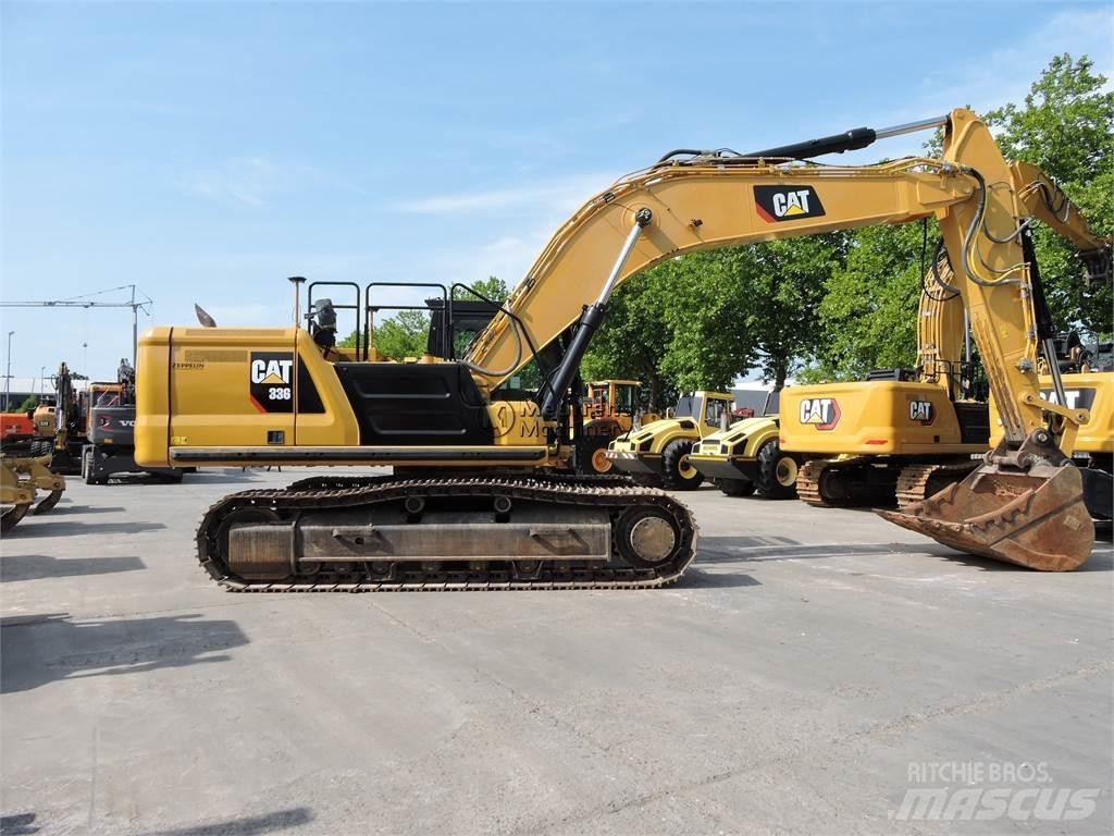 CAT 336 + GPS حفارات زحافة