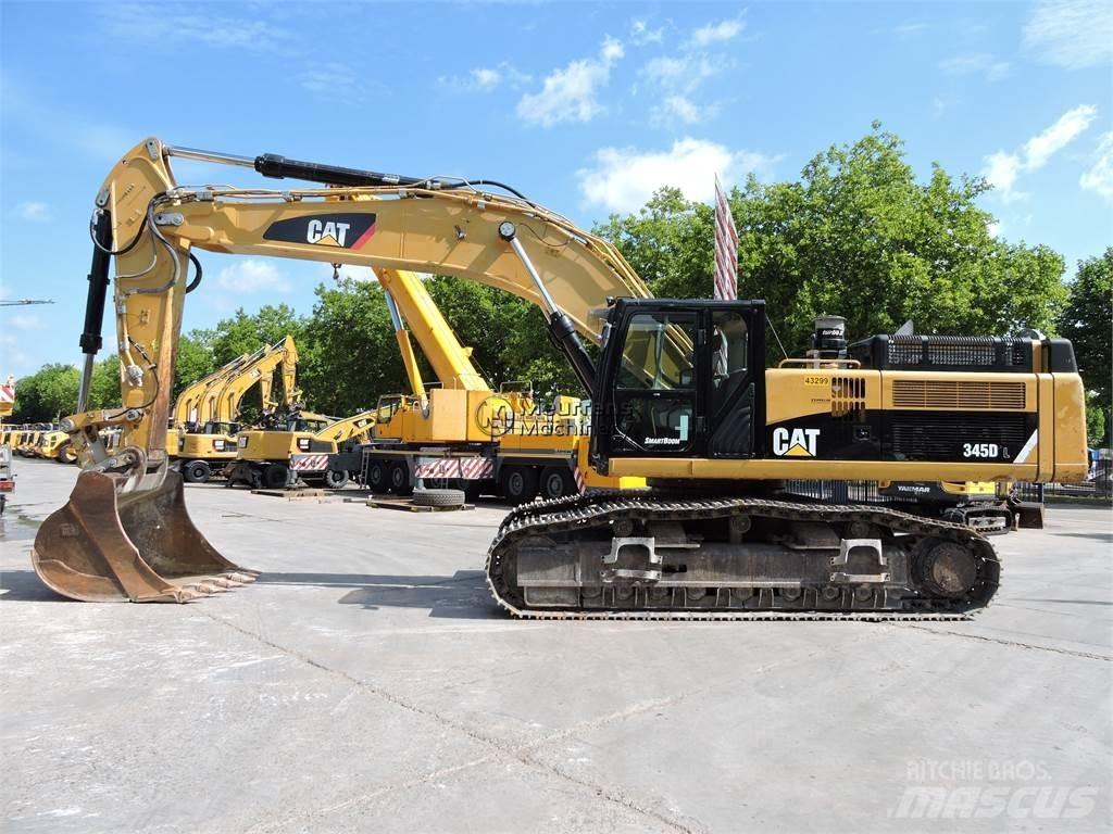 CAT 345D حفارات زحافة
