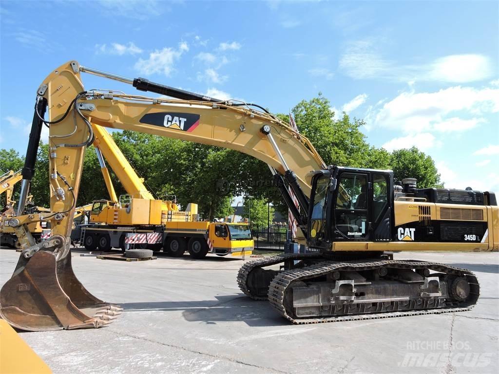 CAT 345D حفارات زحافة