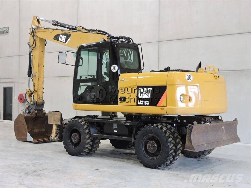 CAT M316D حفارات بعجل