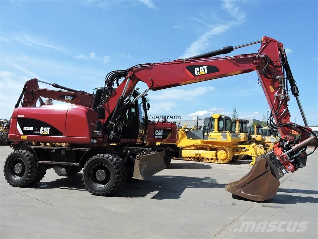 CAT M316D ROTOTILT حفارات بعجل