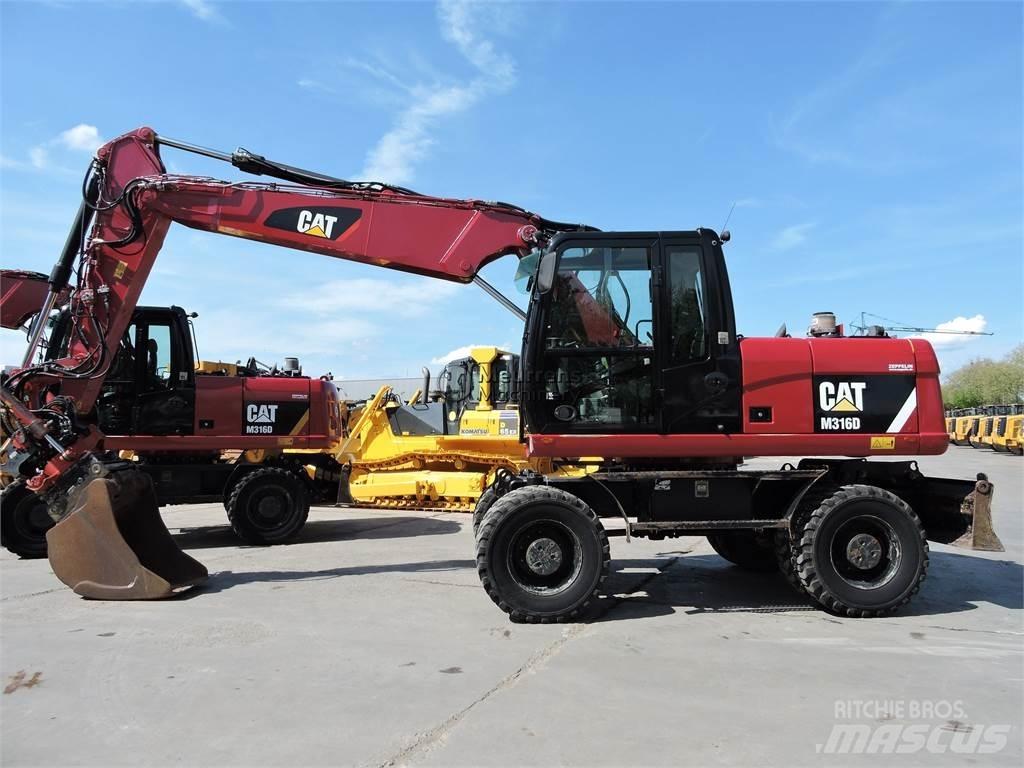 CAT M316D ROTOTILT حفارات بعجل