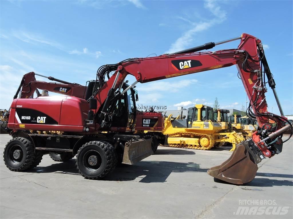 CAT M316D ROTOTILT حفارات بعجل