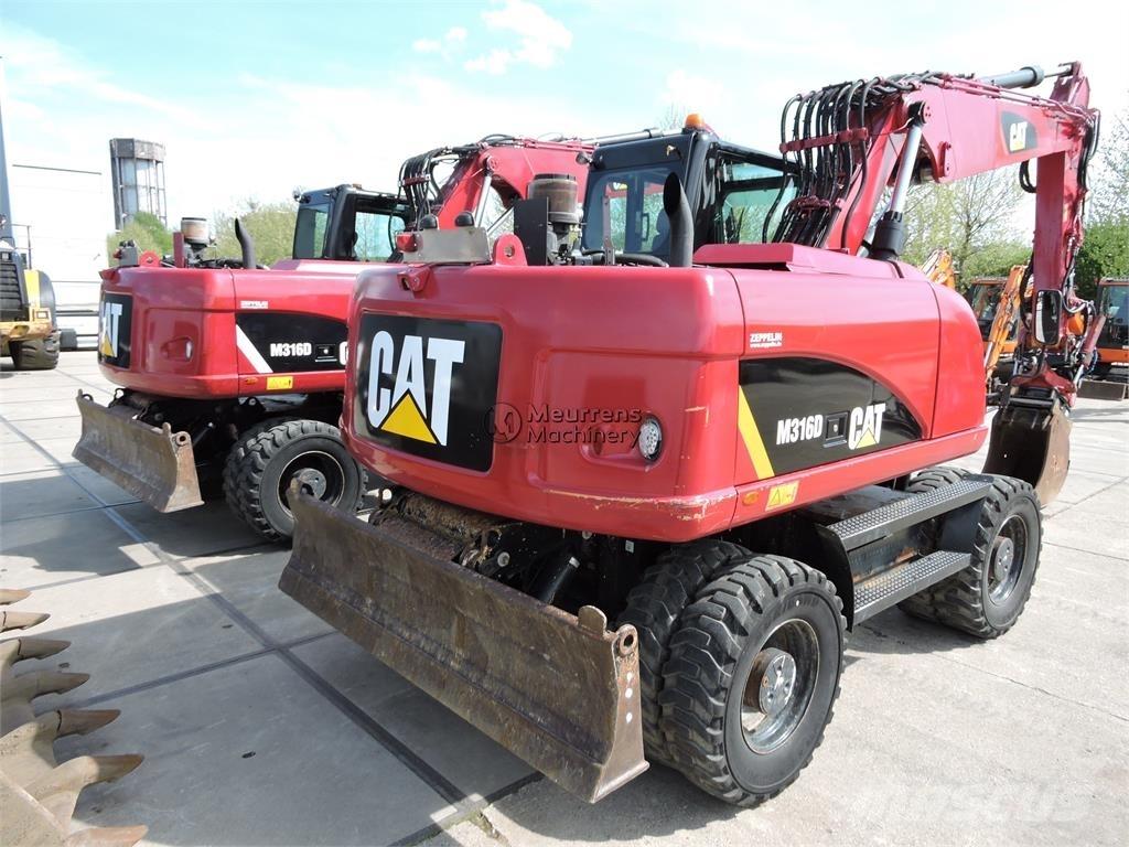 CAT M316D ROTOTILT حفارات بعجل