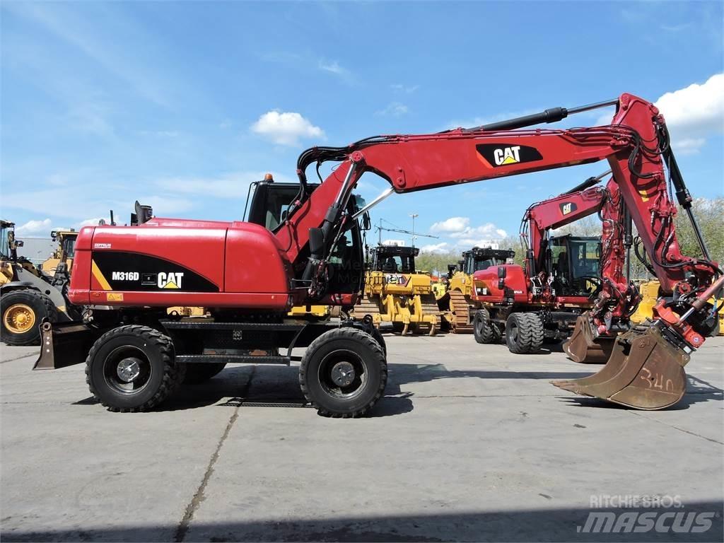 CAT M316D ROTOTILT حفارات بعجل