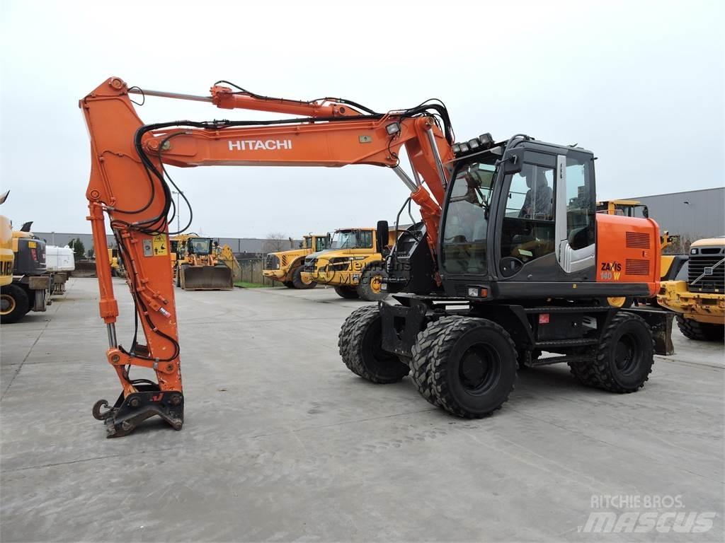 Hitachi ZX140W حفارات بعجل