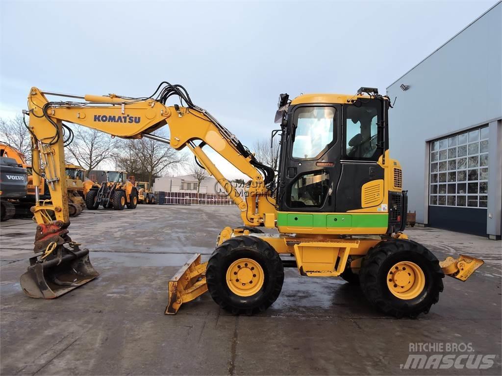 Komatsu PW98 حفارات بعجل