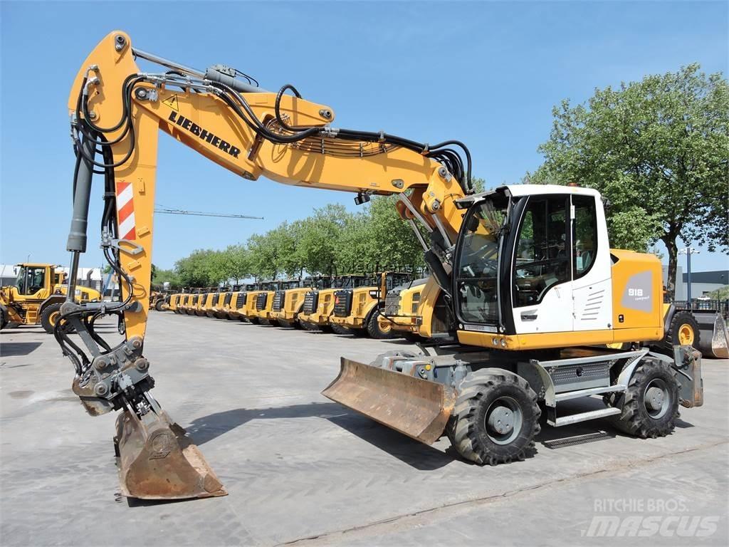 Liebherr A918 حفارات بعجل