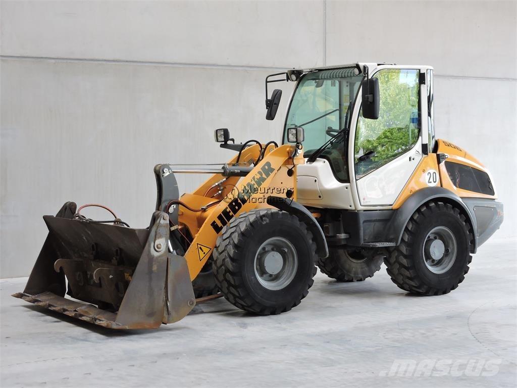 Liebherr L506 + FORK لوادر بعجل