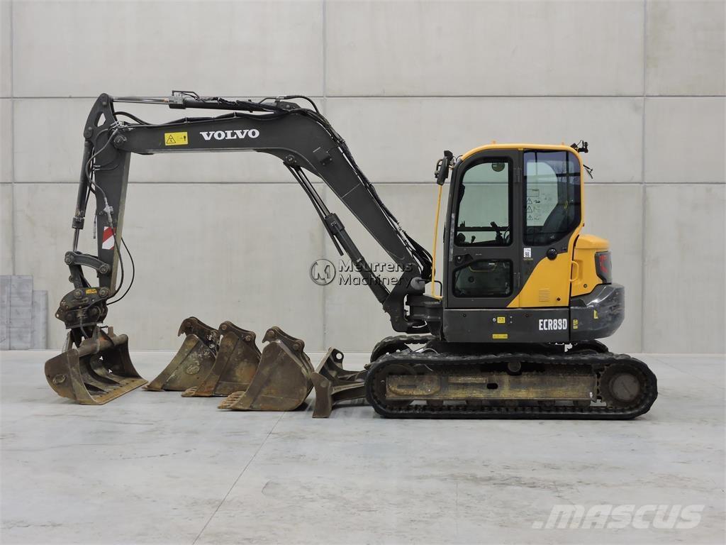 Volvo ECR88D 4 BUCKET معدات البناء - غير ذلك