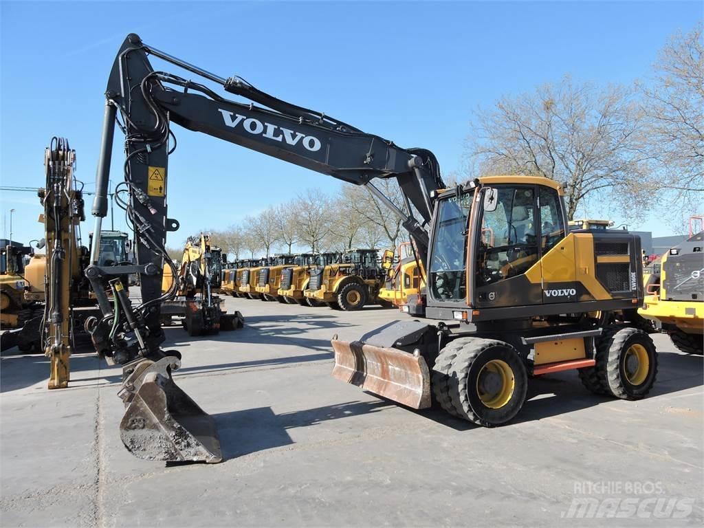 Volvo EW160E ROTOTILT حفارات بعجل