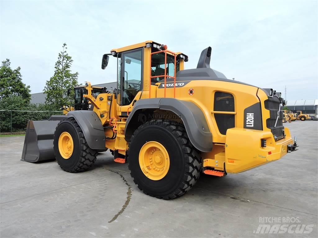 Volvo L120H + New bucket لوادر بعجل