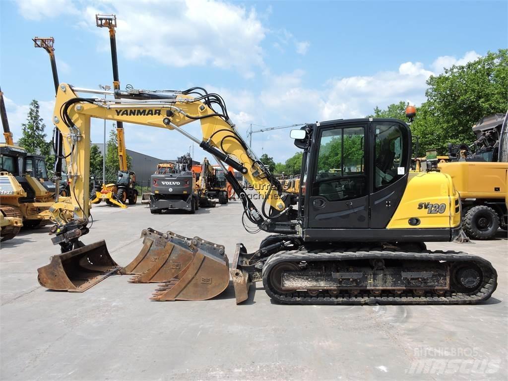 Yanmar SV120 حفارات زحافة
