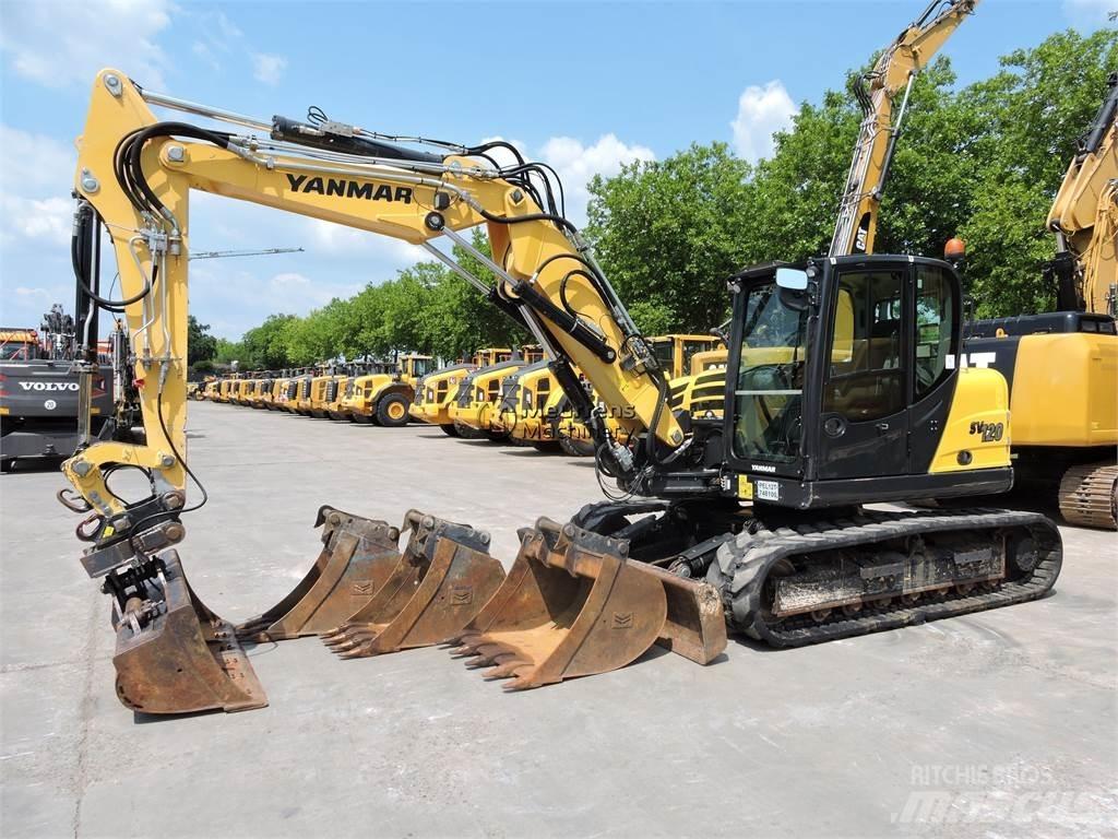 Yanmar SV120 حفارات زحافة