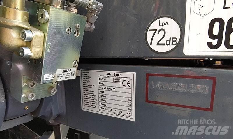 Atlas 140 W حفارات بعجل