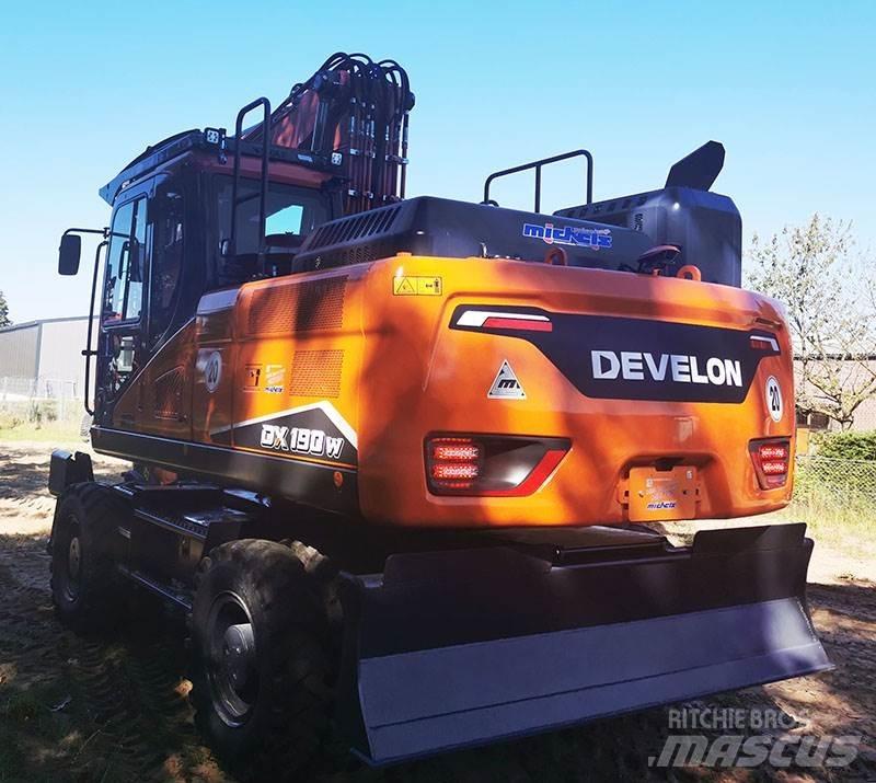 Develon DX 190 W-7 حفارات بعجل