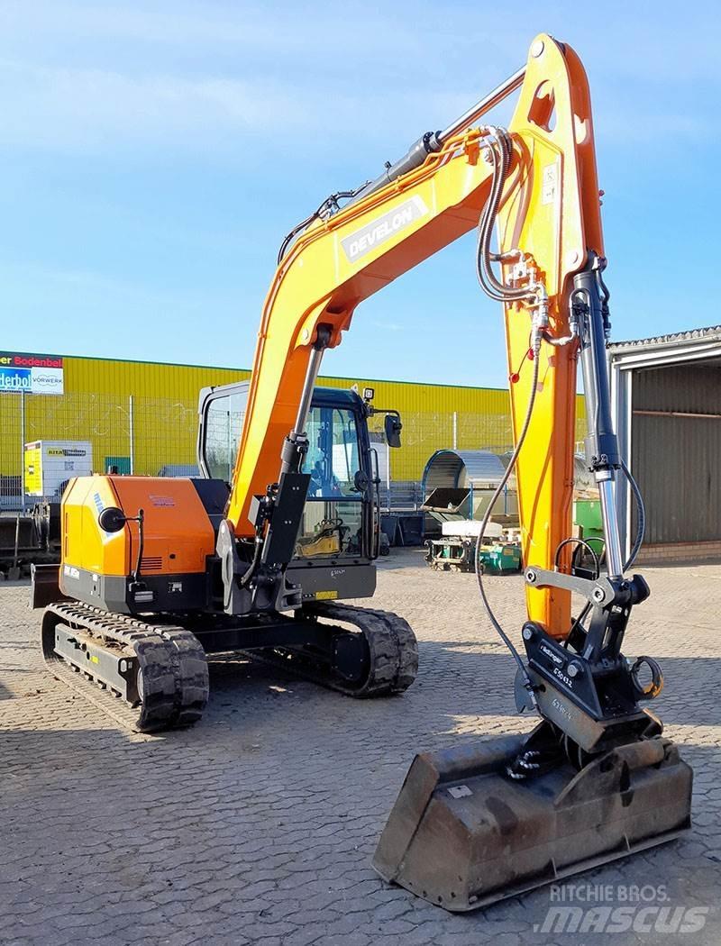 Develon DX 85 R-7 حفارات صغيرة أقل من 7 طن (حفارات صغيرة)