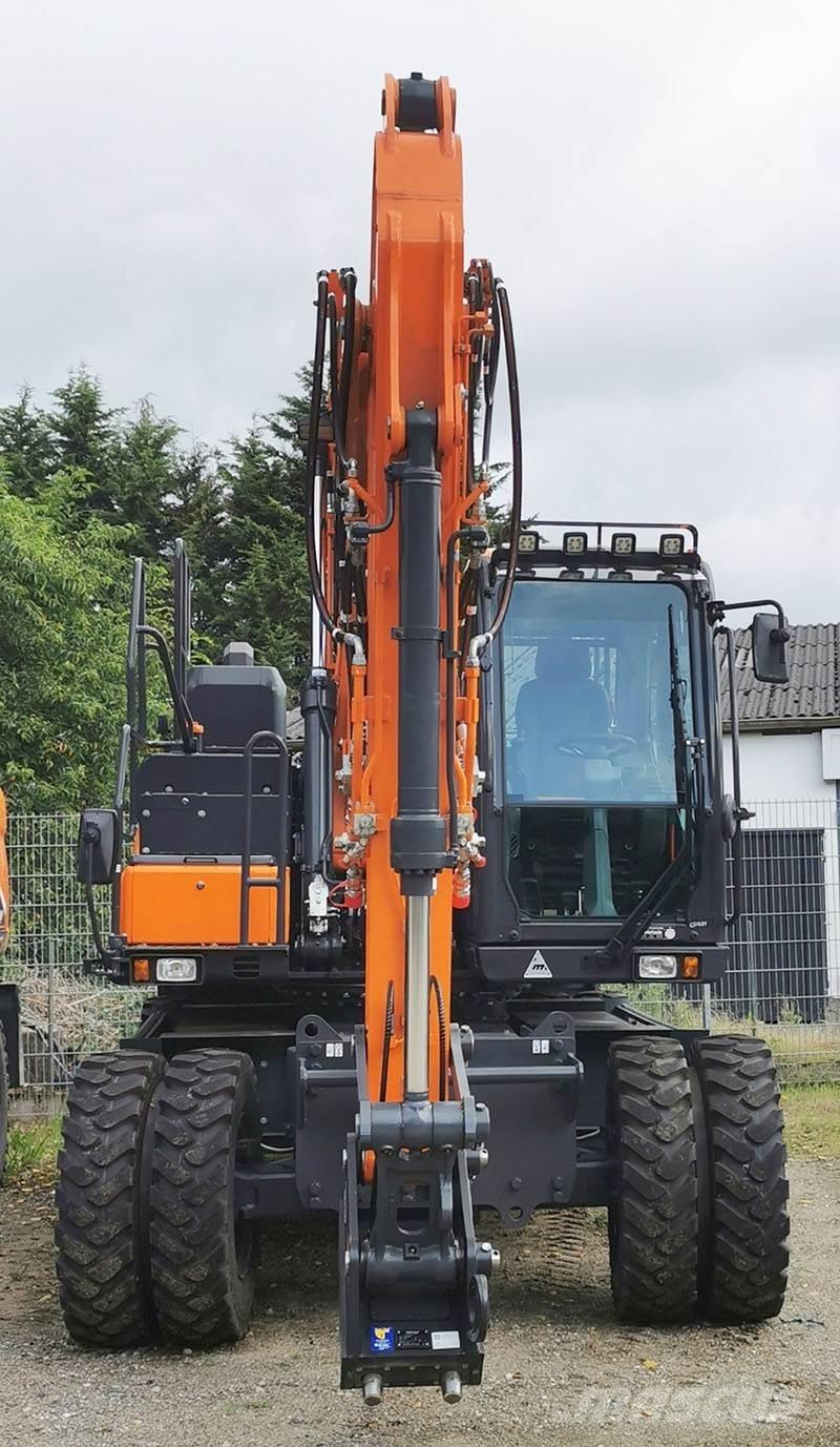 Doosan DX 160 W-7 حفارات بعجل