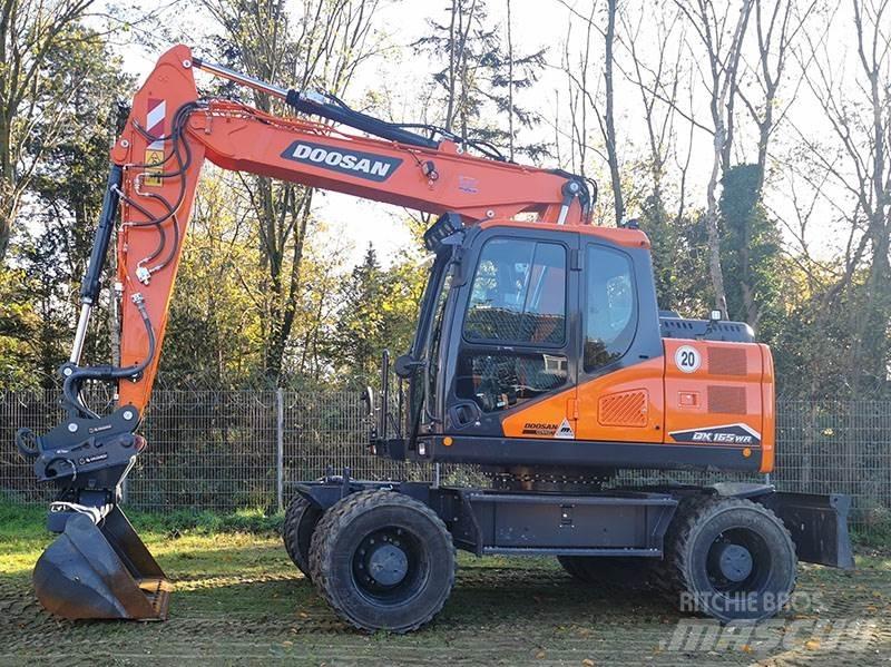 Doosan DX 165 WR-7 حفارات بعجل