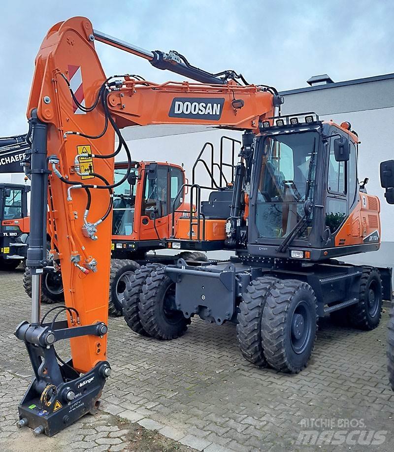 Doosan DX 170 W-7 حفارات بعجل