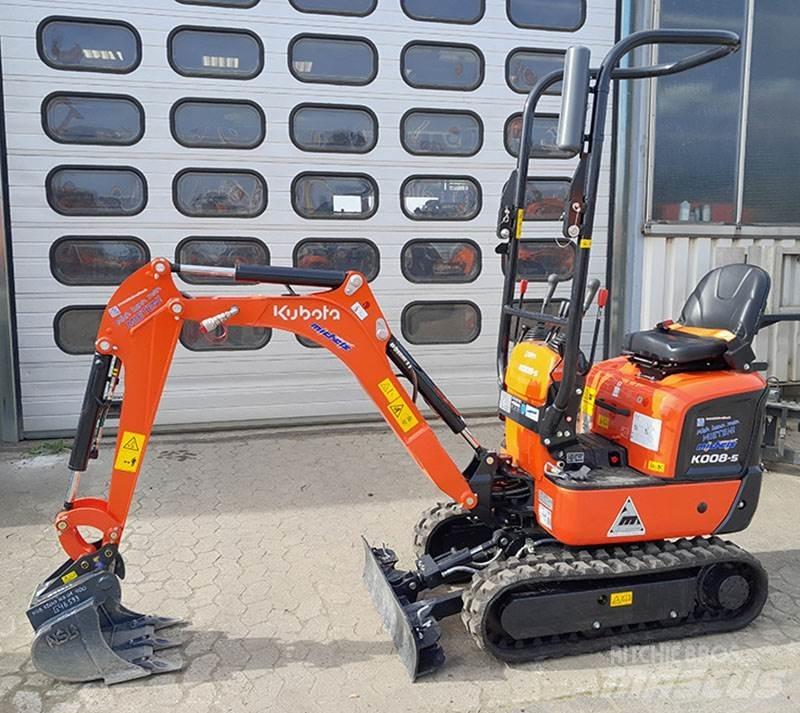 Kubota K 008-5 VHG حفارات صغيرة أقل من 7 طن (حفارات صغيرة)