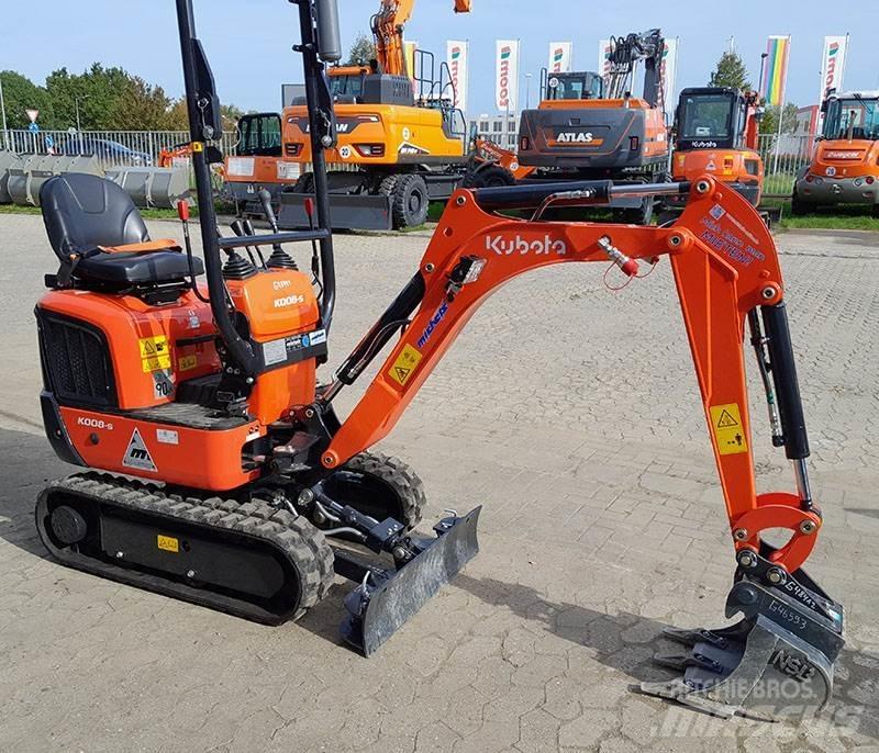 Kubota K 008-5 VHG حفارات صغيرة أقل من 7 طن (حفارات صغيرة)