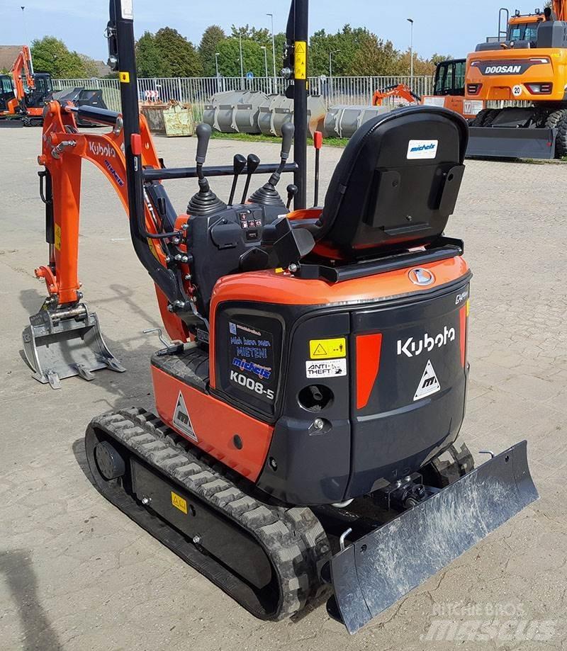 Kubota K 008-5 VHG حفارات صغيرة أقل من 7 طن (حفارات صغيرة)