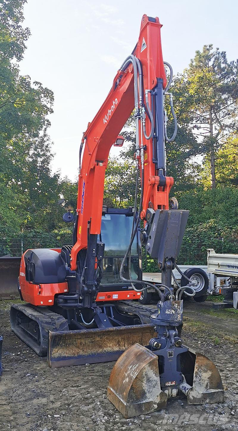 Kubota KX 085-5 GL حفارات صغيرة أقل من 7 طن (حفارات صغيرة)