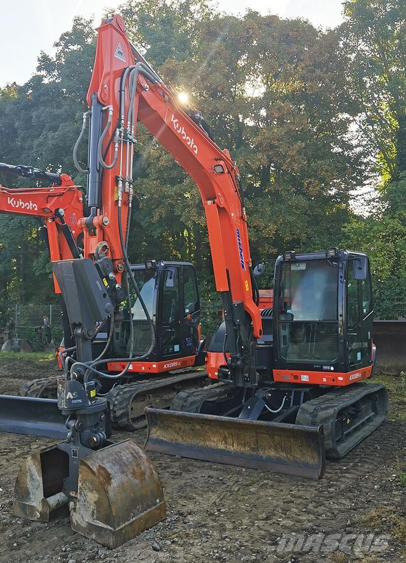 Kubota KX 085-5 GL حفارات صغيرة أقل من 7 طن (حفارات صغيرة)