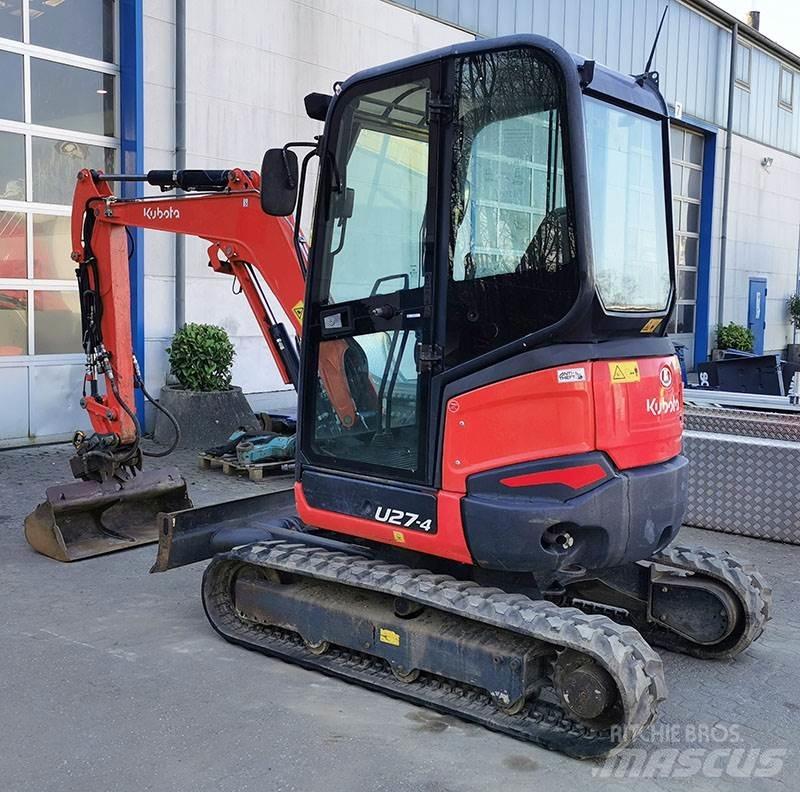 Kubota U 27-4 GL HI حفارات صغيرة أقل من 7 طن (حفارات صغيرة)