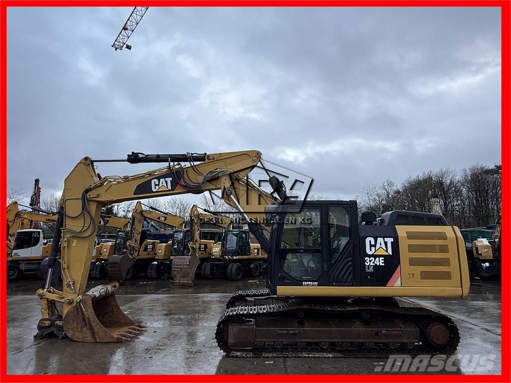 CAT 324 E LN حفارات زحافة