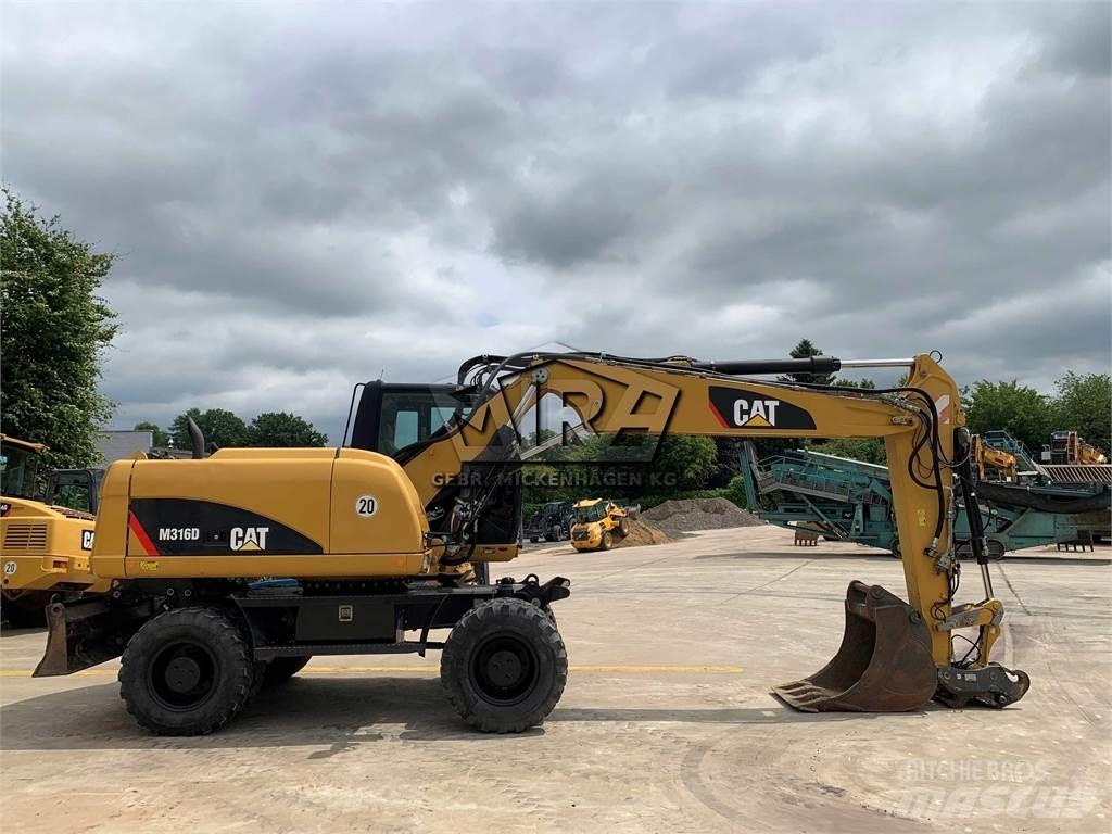 CAT M 316D حفارات بعجل