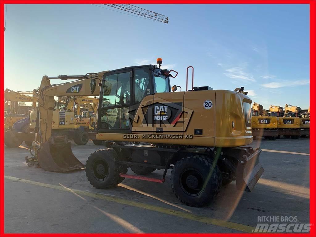 CAT M316 F حفارات بعجل