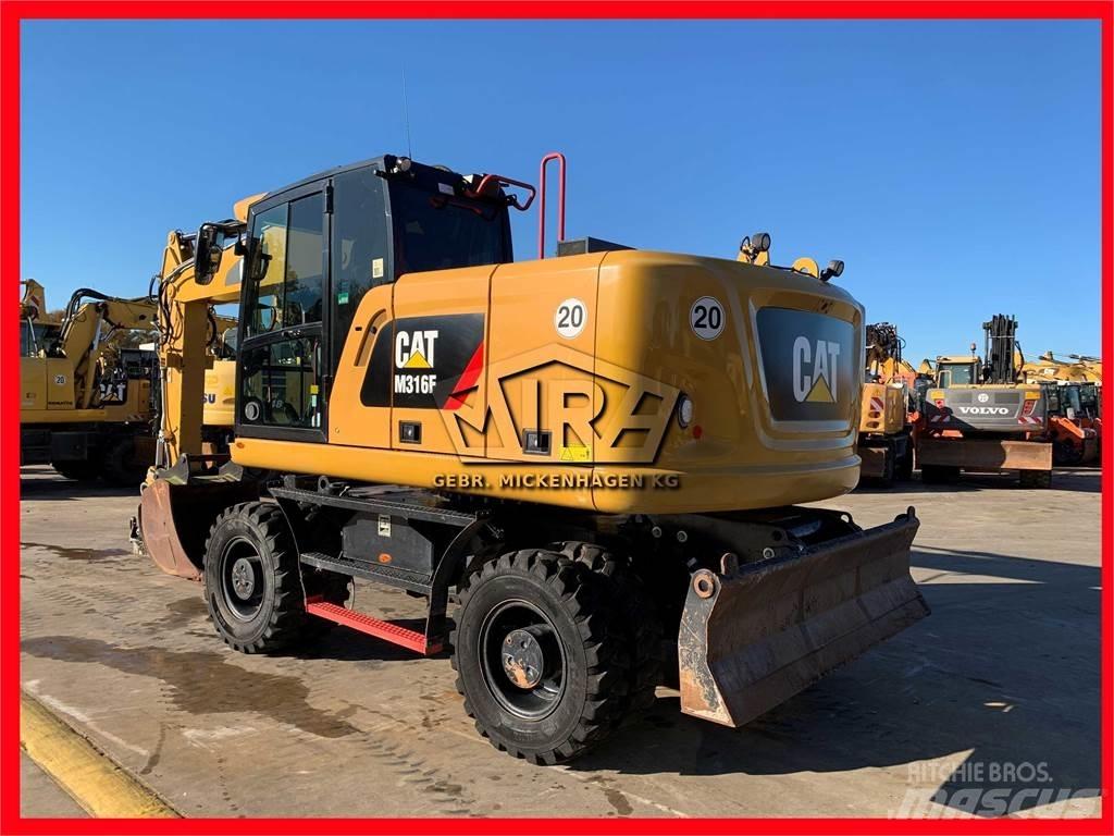 CAT M316 F حفارات بعجل