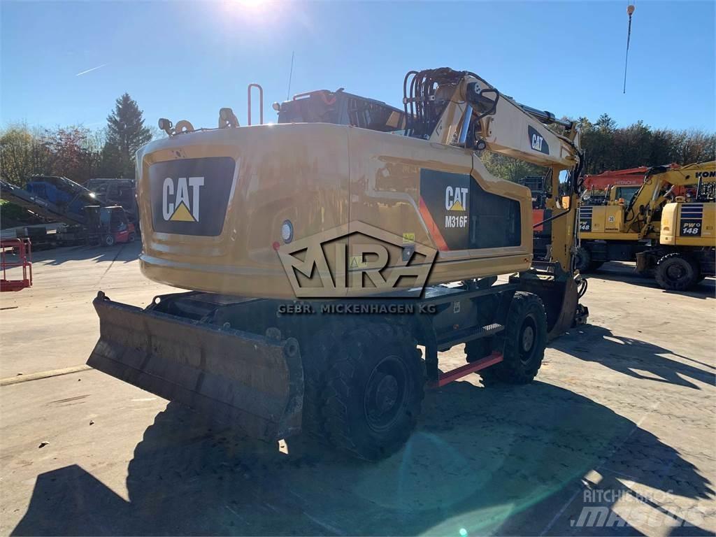 CAT M316 F حفارات بعجل