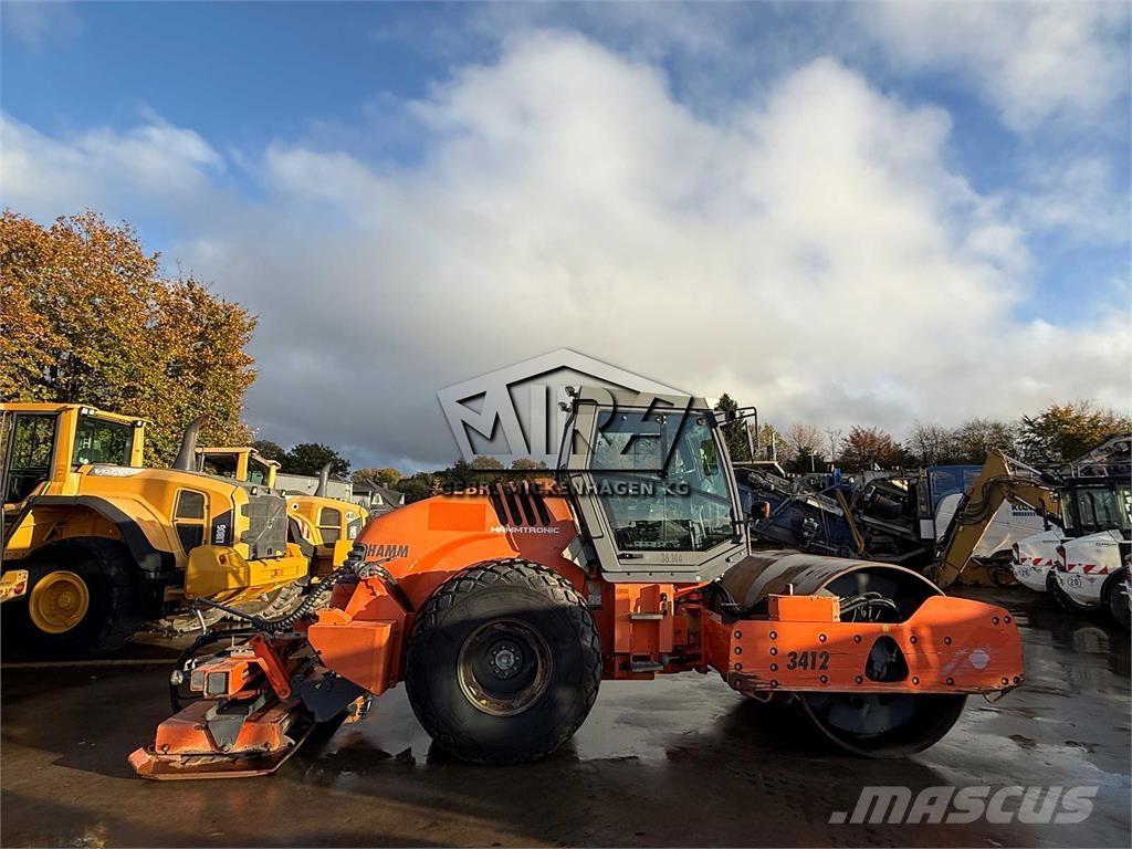 Hamm 3412 H T مداحل أحادية الأسطوانة