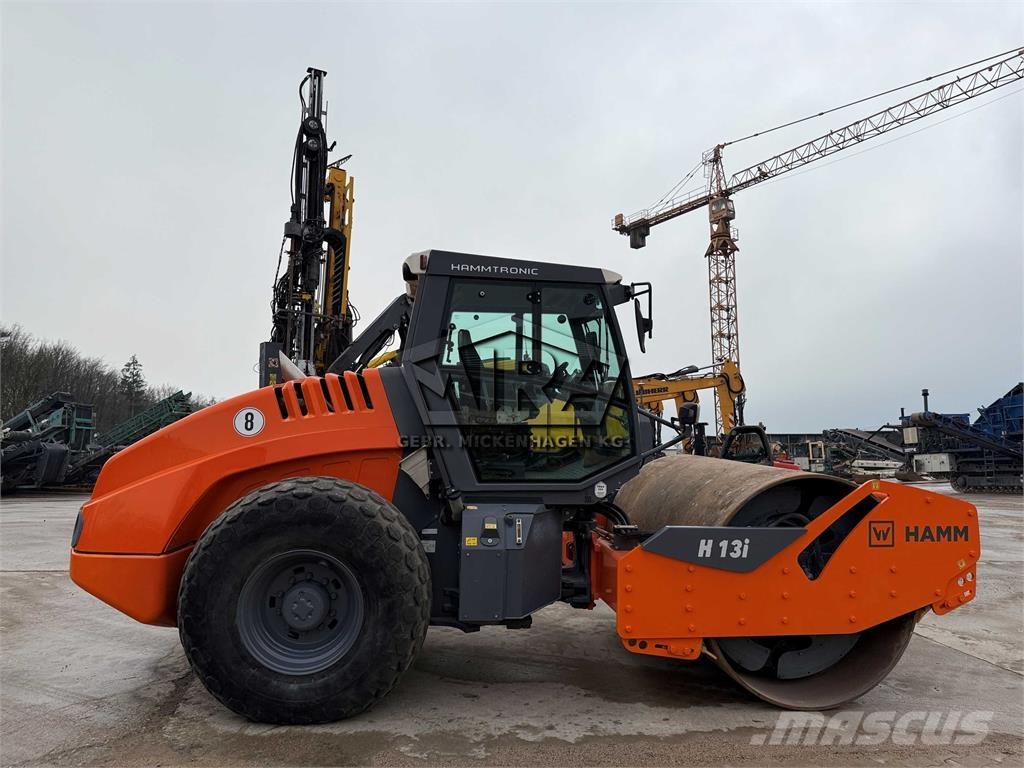 Hamm H 13i مداحل أحادية الأسطوانة