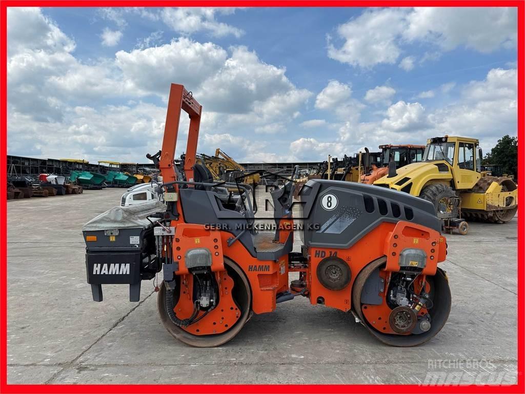 Hamm HD14VV مداحل ثنائية الاسطوانة