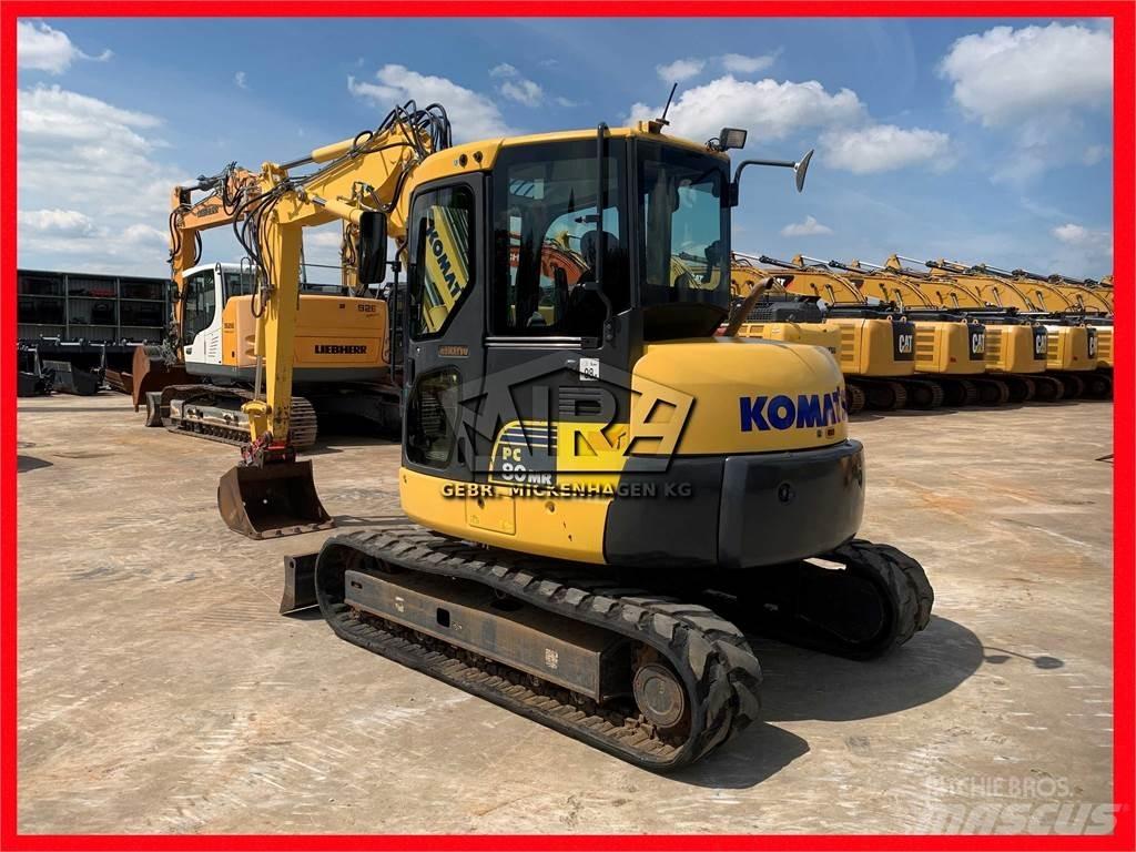 Komatsu PC80 MR-3 حفارات صغيرة أقل من 7 طن (حفارات صغيرة)