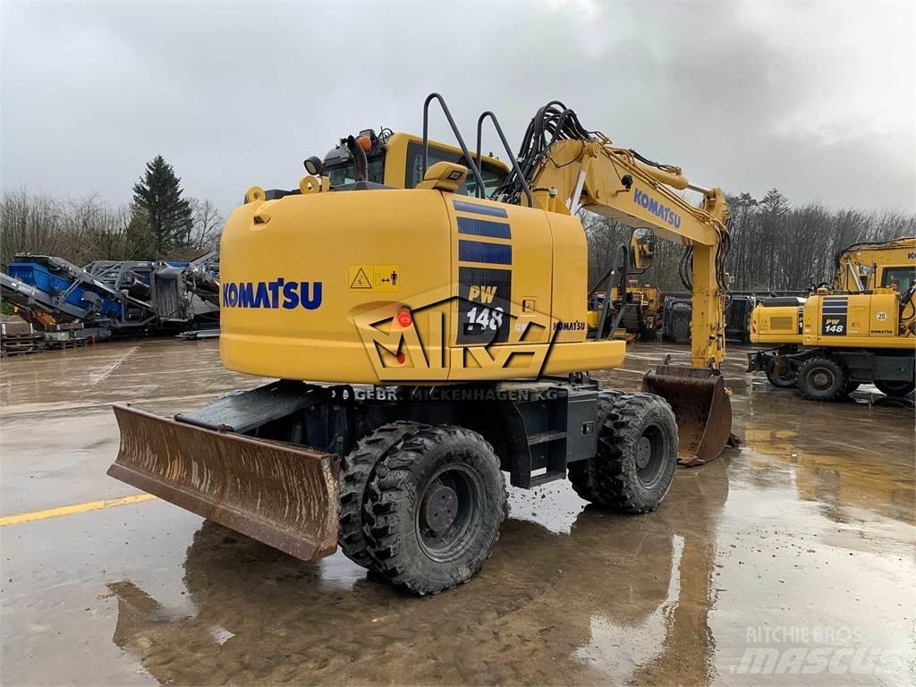 Komatsu PW148-10 حفارات بعجل