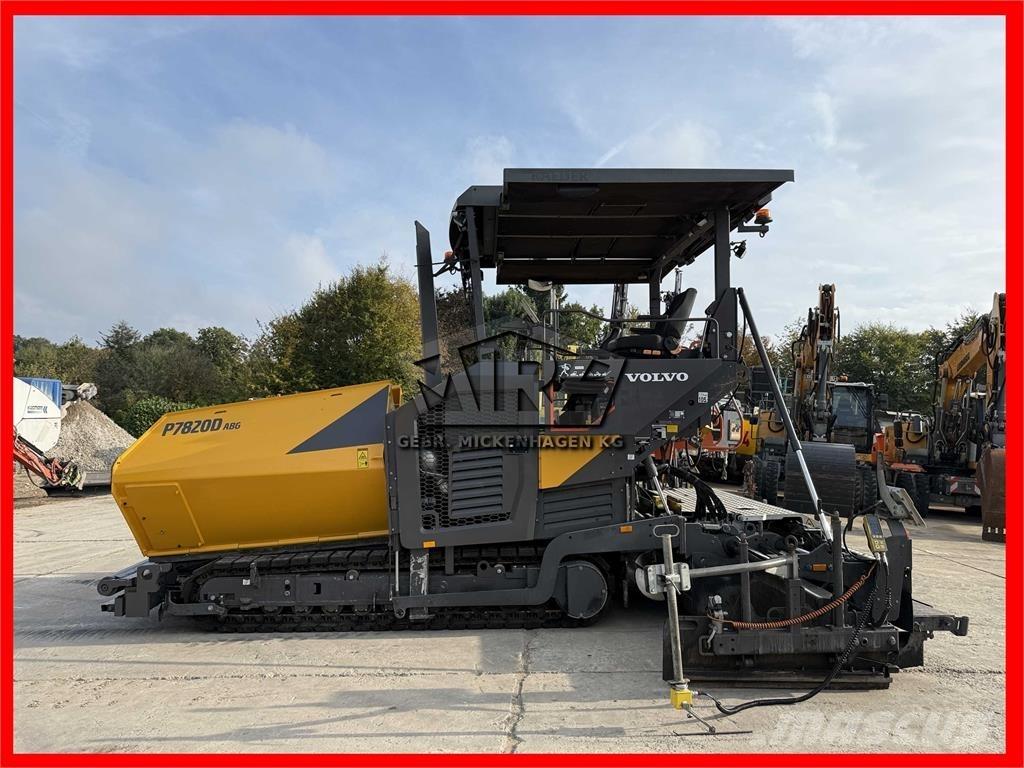 Volvo ABG P 7820 D معدات السفلتة
