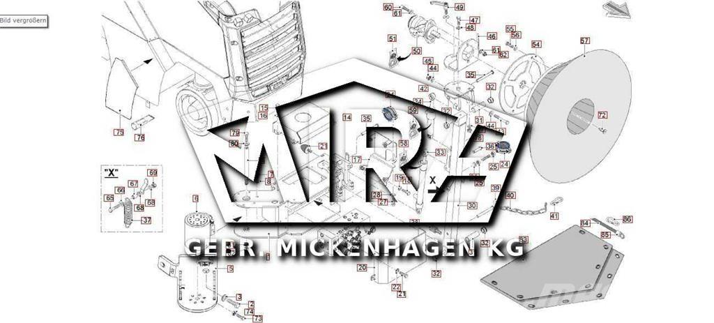 Wirtgen W50 / W60 شاحنات كاسحة