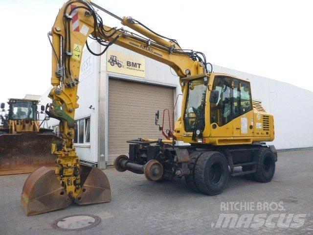 Atlas 1604 ZW حفارات بعجل