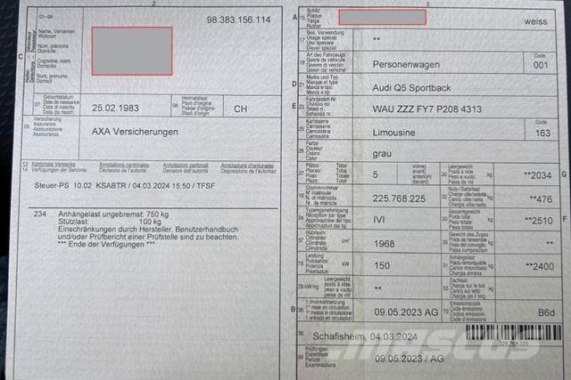 Audi | Q5 Sportback أخرى