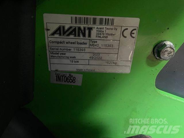 Avant Tecno 640 لوادر بعجل