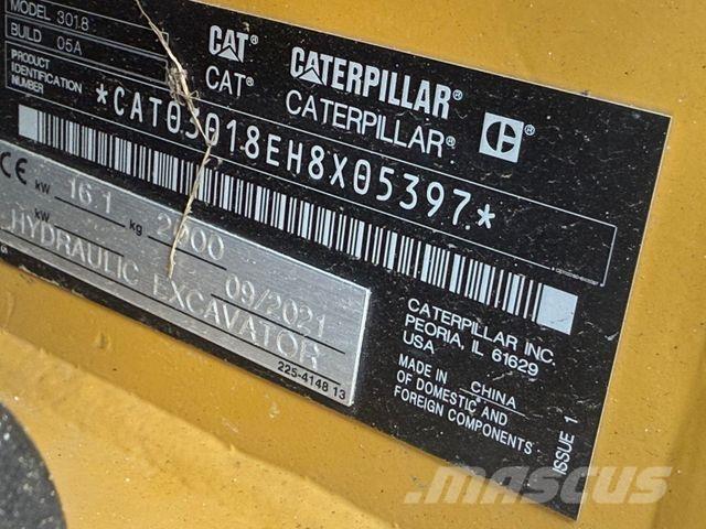 CAT 301.8-05A حفارات صغيرة أقل من 7 طن (حفارات صغيرة)